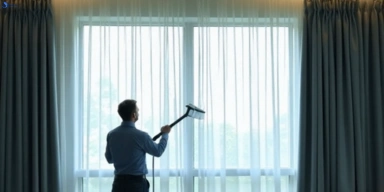 Commercial curtain stain removal service north-manly-nsw hotels offices restaurants